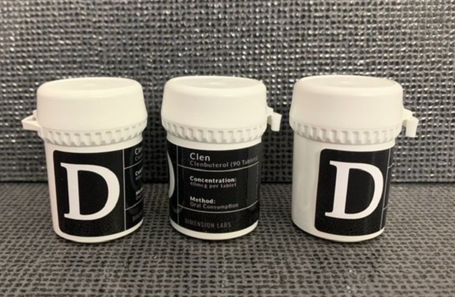 Dimension Labs Clen ( Clenbuterol – 90 tabs x 40mcg )