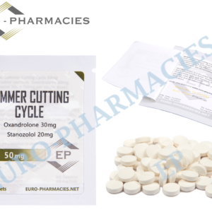 Euro Pharmacies Summer Cutting cycle 50mg/tab – 50 tab/bag ( Winstrol 20mg / Anavar 30mg