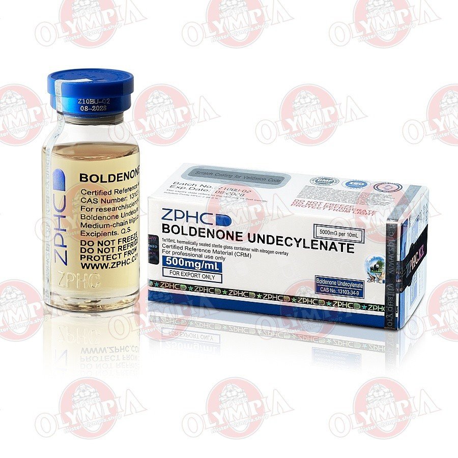 ZPHC Boldenone Undecylenate 500mg 500mg/ml, 10ml vial