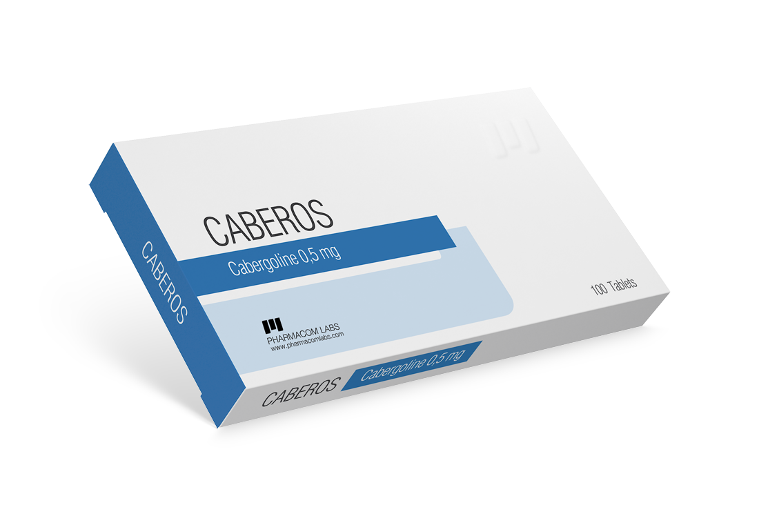 Pharmacom Caberos (New) Cabergoline 100 Pills X 0.5mg