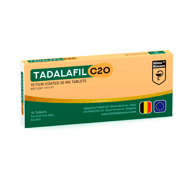 Hilma Biocare Tadalafil C20 10tabs /20 mg/tab
