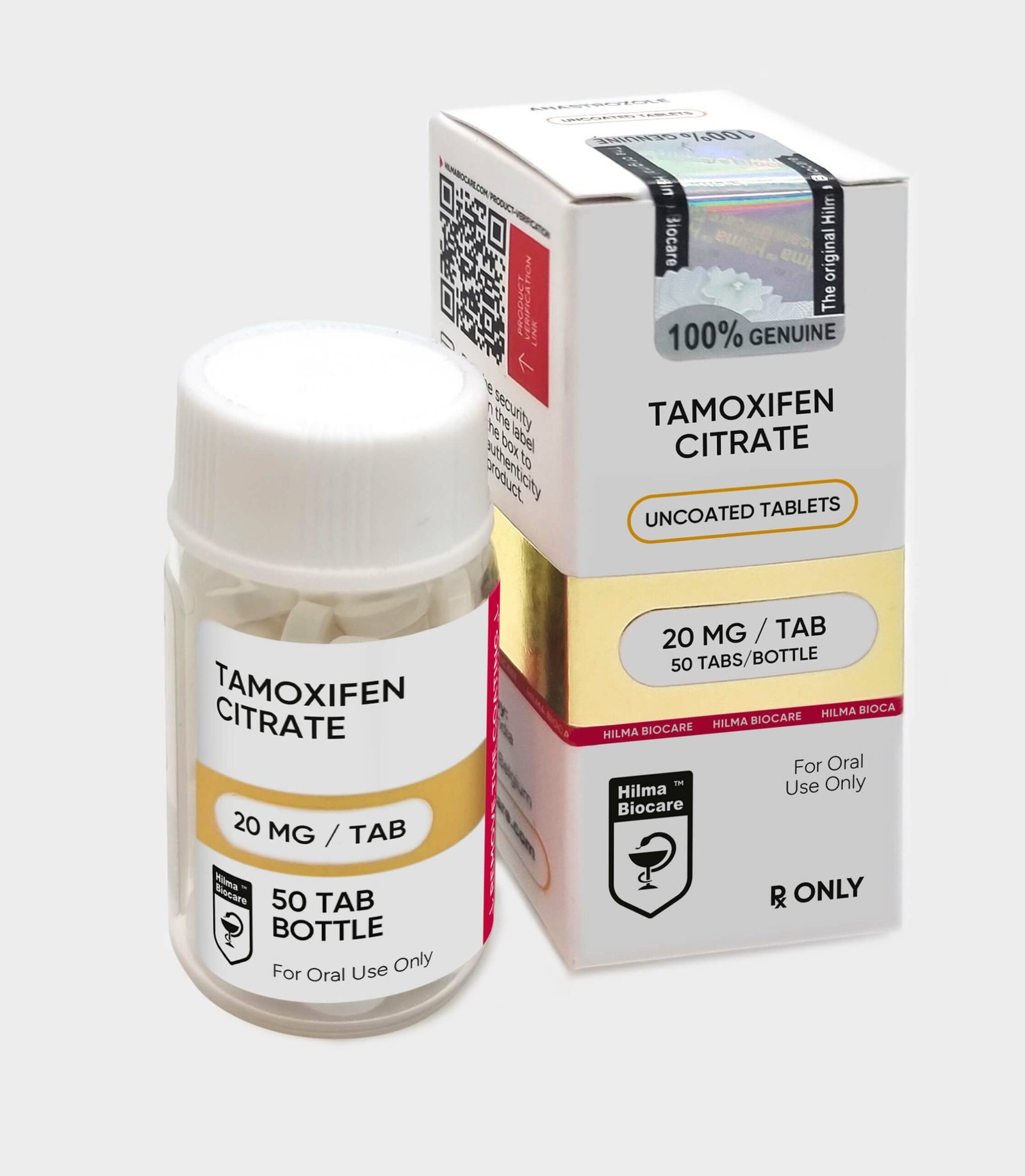 Hilma Biocare Tamoxifen Citrate 50tabs /20 mg/tab