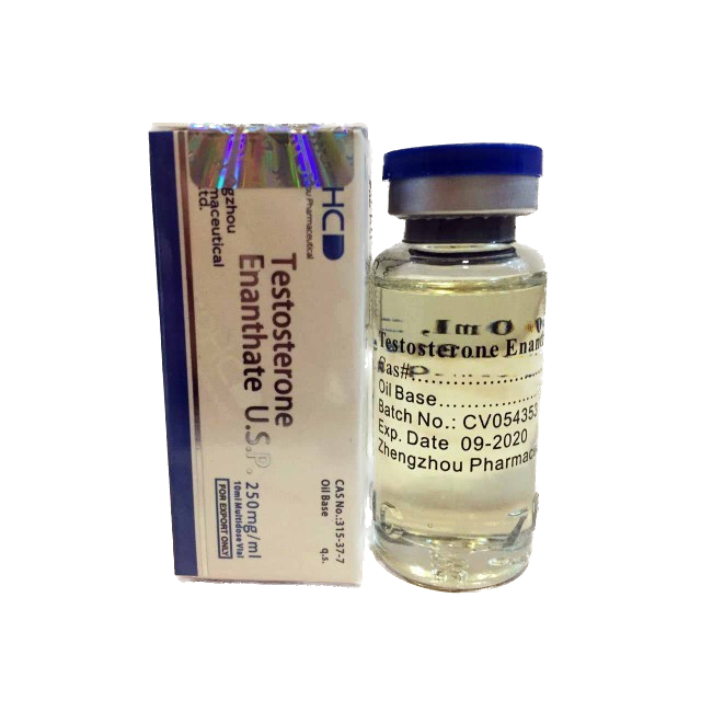 ZPHC Testosterone Enanthate 250mg/ml, 10ml vial